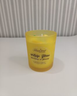 Glas spritzige Zitrone